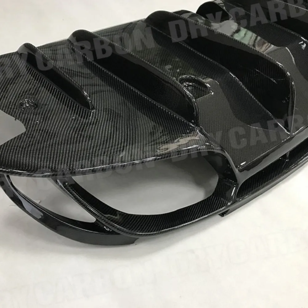 

for Alfa Romeo Giulia Forged Carbon Fiber Rear Bumper Diffuser Lip SpoilerCar Decoration Accessories 2017-2020 Tuning