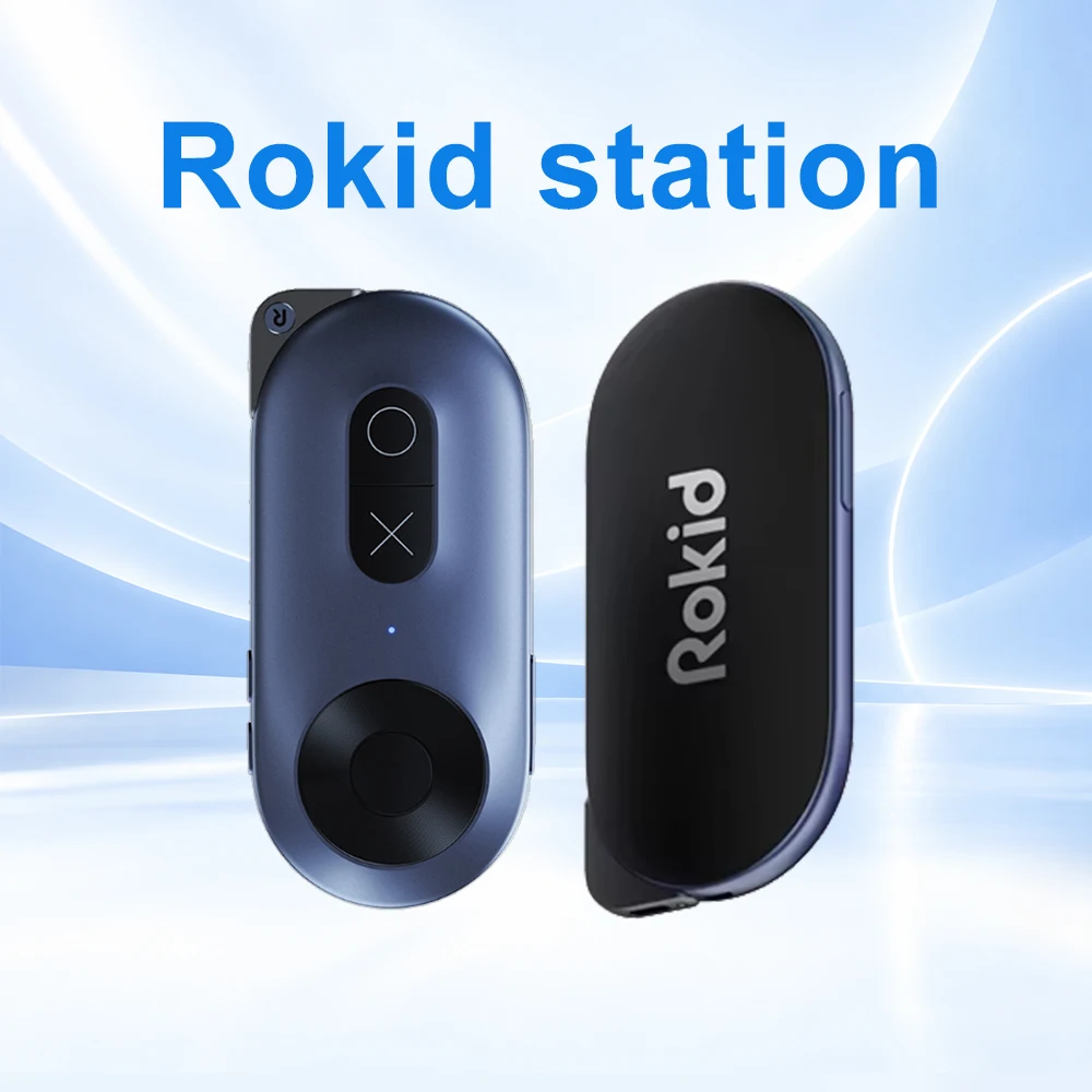 Global Rokid Station Google-Certified Portable Android TV Device Media Streaming Box The Best Companion for Rokid Max,Other AR