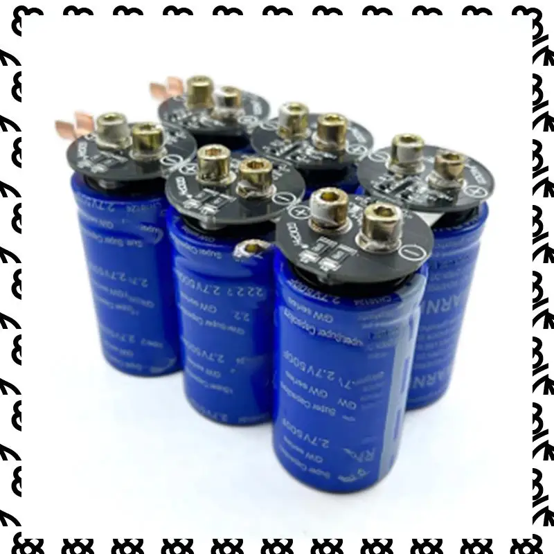 

A07I 2X 16V83F Supercapacitor Automobile Rectifier Module 2.7V500fx6 Super Capacitor With Balance Protecting Plate