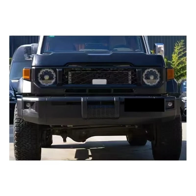New Style Old to New Body Kit Bumper Front and Rear Bumper Conversion Body Kit for Land Cruiser LC 76 Upgrade to 2024 Body Kit 3