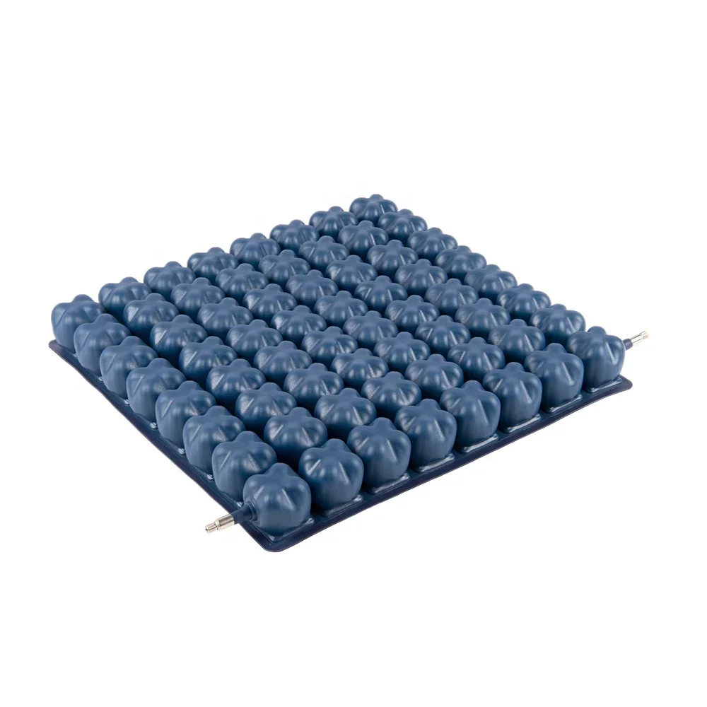 High Grade Medica PVC 2 Valve Anti-Decubitus Air Cushion Wheelchair Anti-bedsore Inflatable Seat Cushion