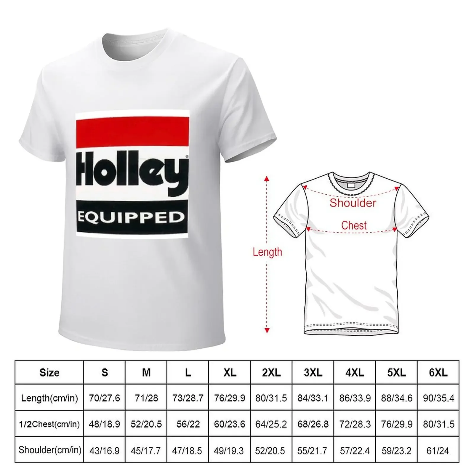 Holley Equipped T-shirt quick-drying vintage clothes plain fitted t shirts for men