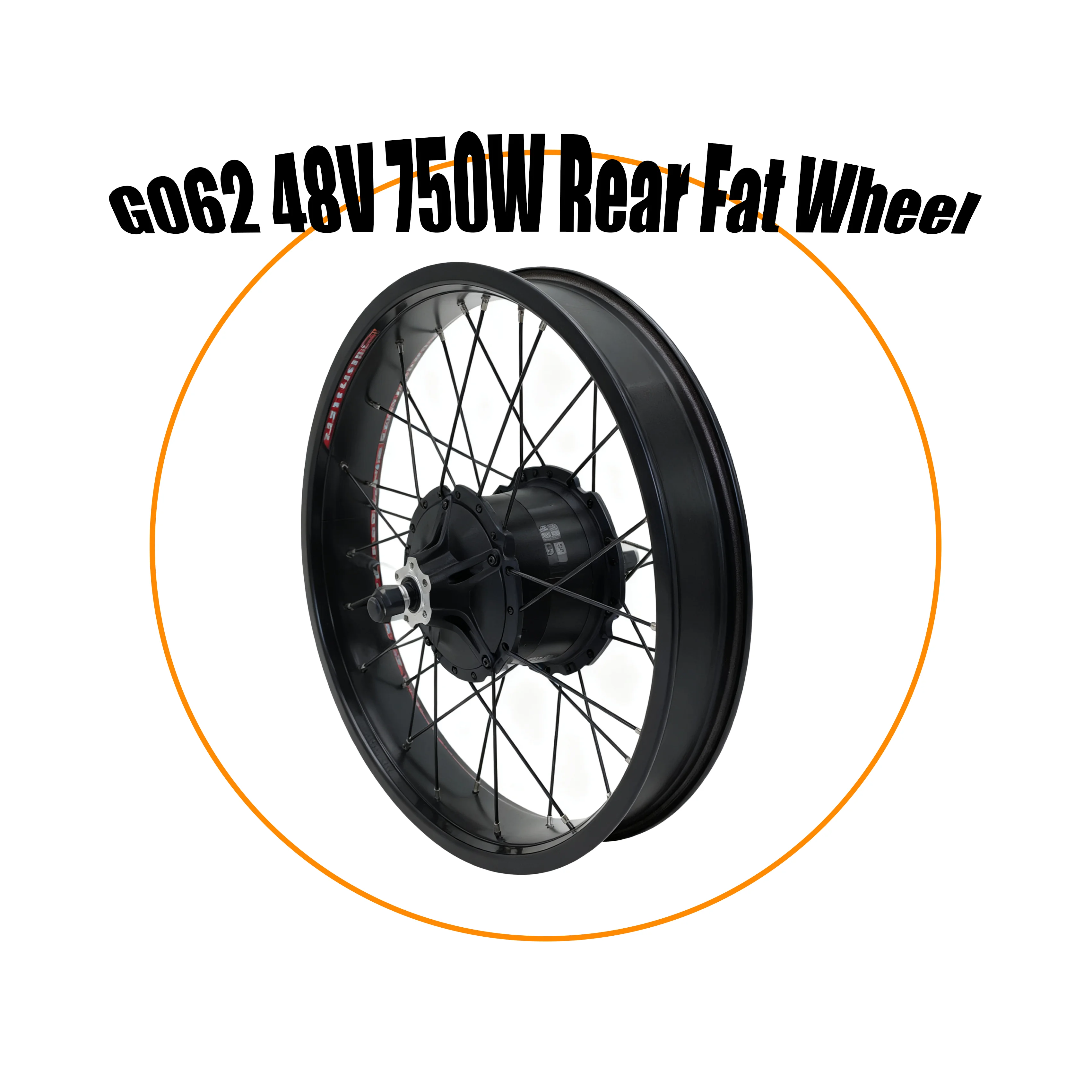 

Ebike BAFANG G062 48V 750W Rear Cassette Motor 20/24/26*4.0inch Fat Wheel dropout 175mm/190mm