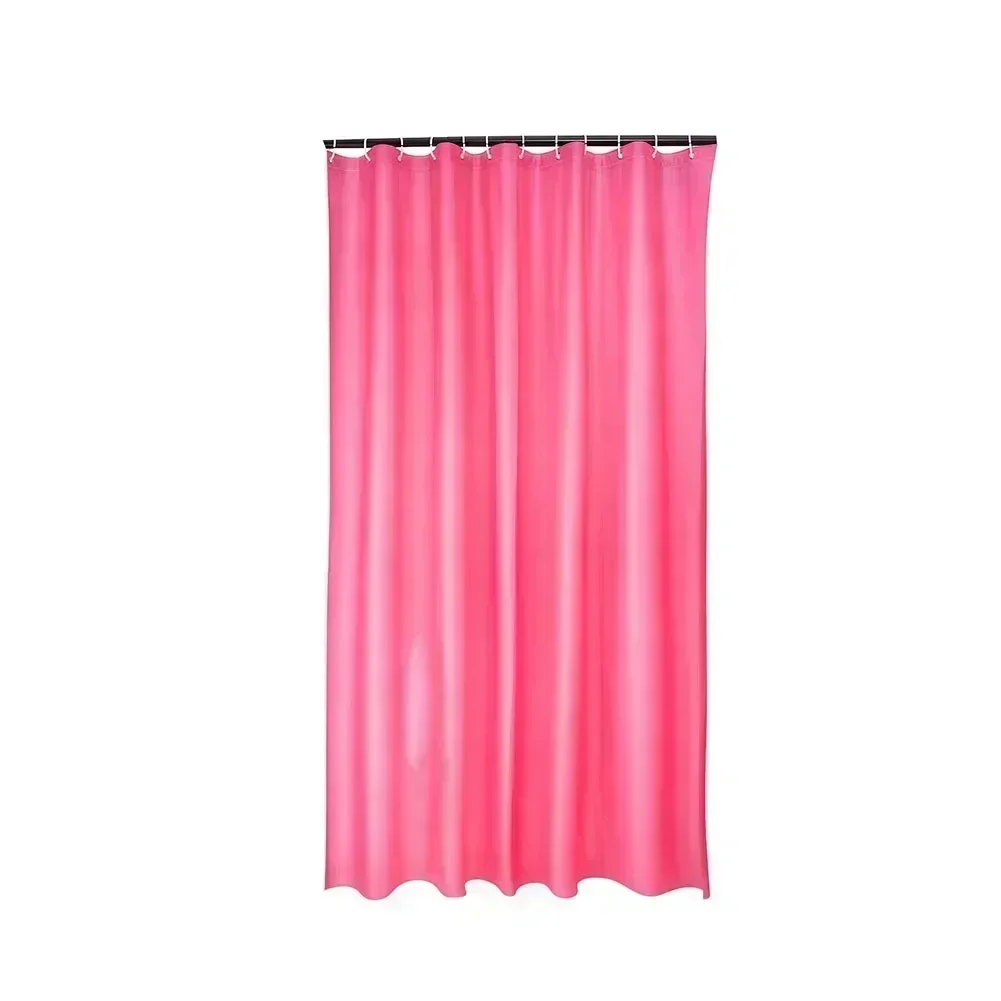 Bathroom Accessory Modern Design Bathroom Decoration Hygienic Material Reliable Waterproofing Solid Color Design 180*180 Cm
