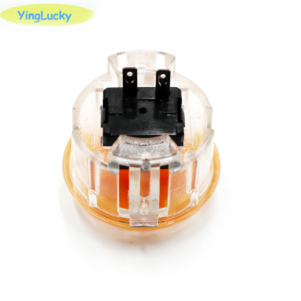 1pc Arcade Push Button 30mm 24mm transparent Buttons Game console Replacement Button For Arcade Machine