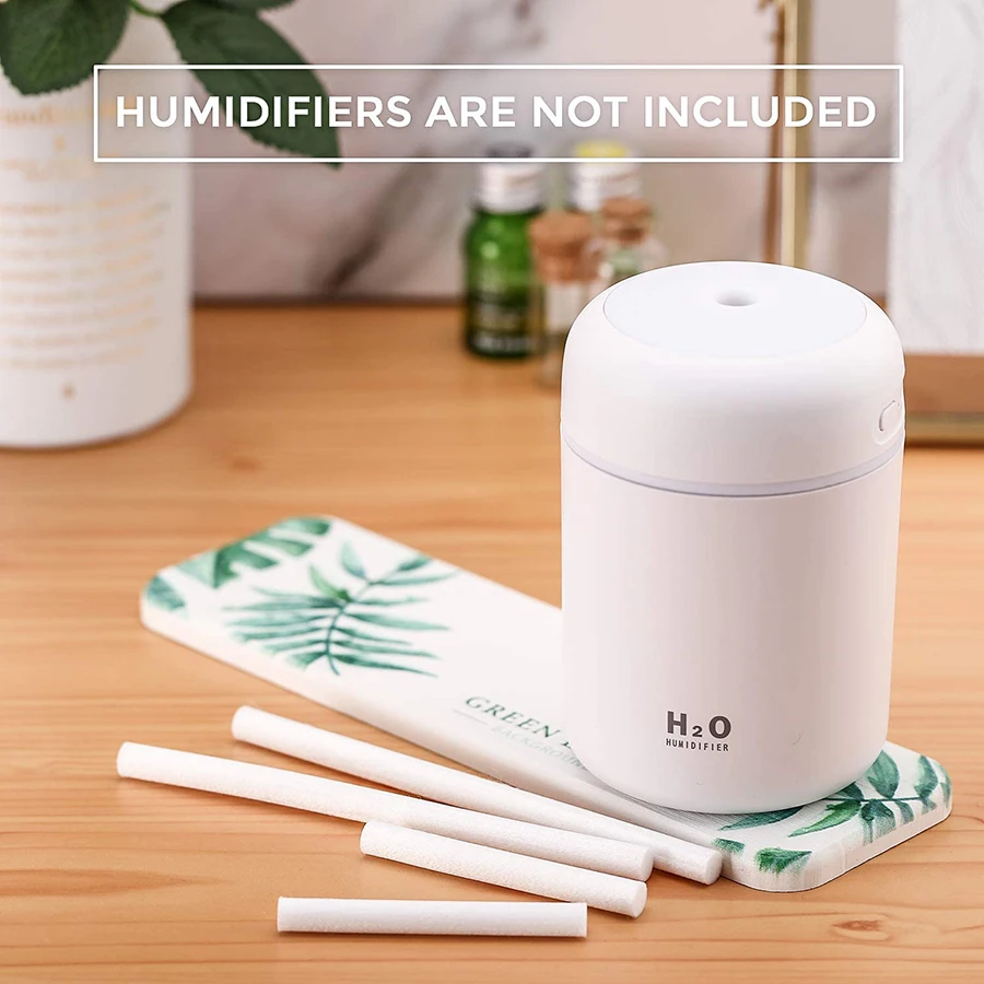 10pcs/pack Humidifier Sticks Filter Replacement Humidifiers Filter Refill Sticks for Cool Mist USB Mini Humidifiers