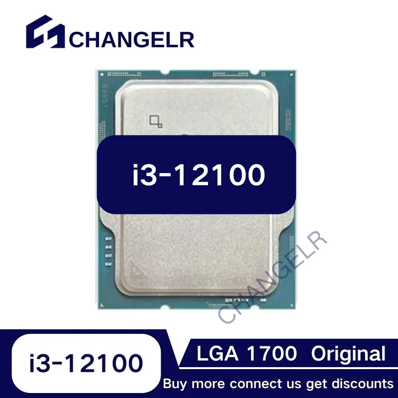 

i3-12100 SRL62 4Cores 8Threads LGA1700 i3 12100 10nm 3.3-4.3GHz 12Mb L3 LGA1700 Core i3 12100