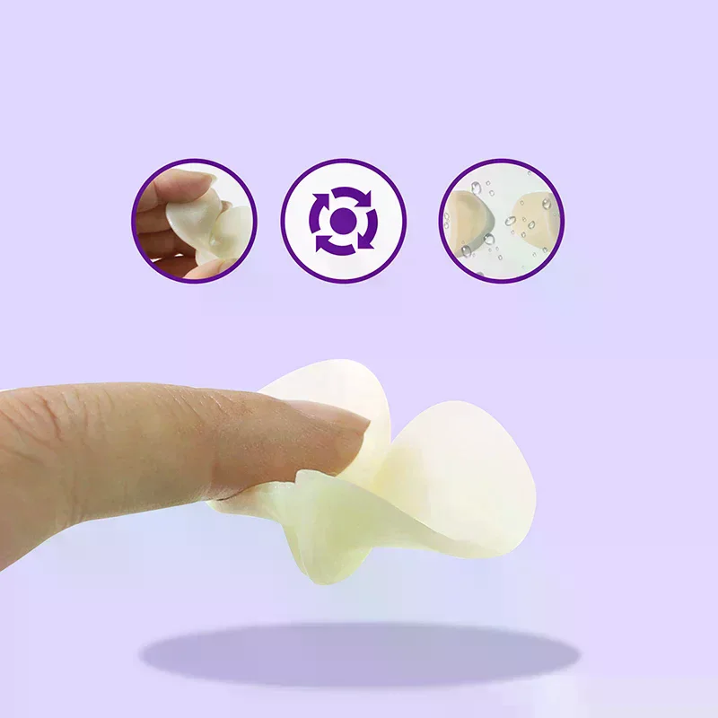 สติกเกอร์ซิลิโคนรูปหูเอลฟ์ 4D รุ่นอัพเกรด แผ่นแปะแก้ไขรูปทรงหูแบบติดเอง ใช้ซ้ำได้ สติกเกอร์หน้าวี ใช้งานง่าย แผ่นแปะเสริมรูปทรงหู