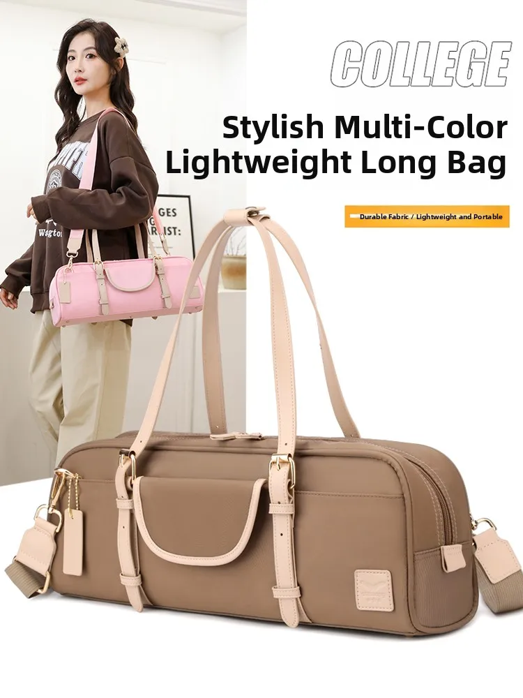 Faionable Nylon Flute Bag Can Hold 2 Flute Boxes Or ort Flute Box Instrument Storage Cover Sli Trendy Music Accories