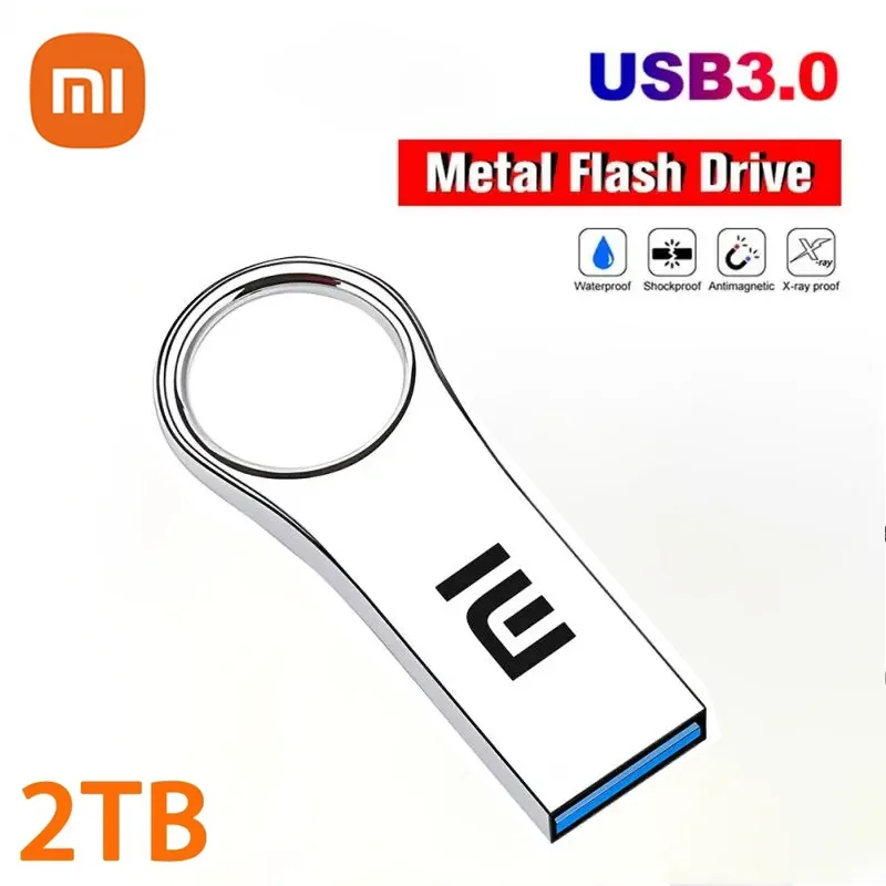 Оригинальный флэш-накопитель XIAOMI, USB 3,1, высокоскоростной флеш-накопитель, 1 ТБ, металлическая Водонепроницаемая USB-карта Type-C для устройств хранения компьютеров