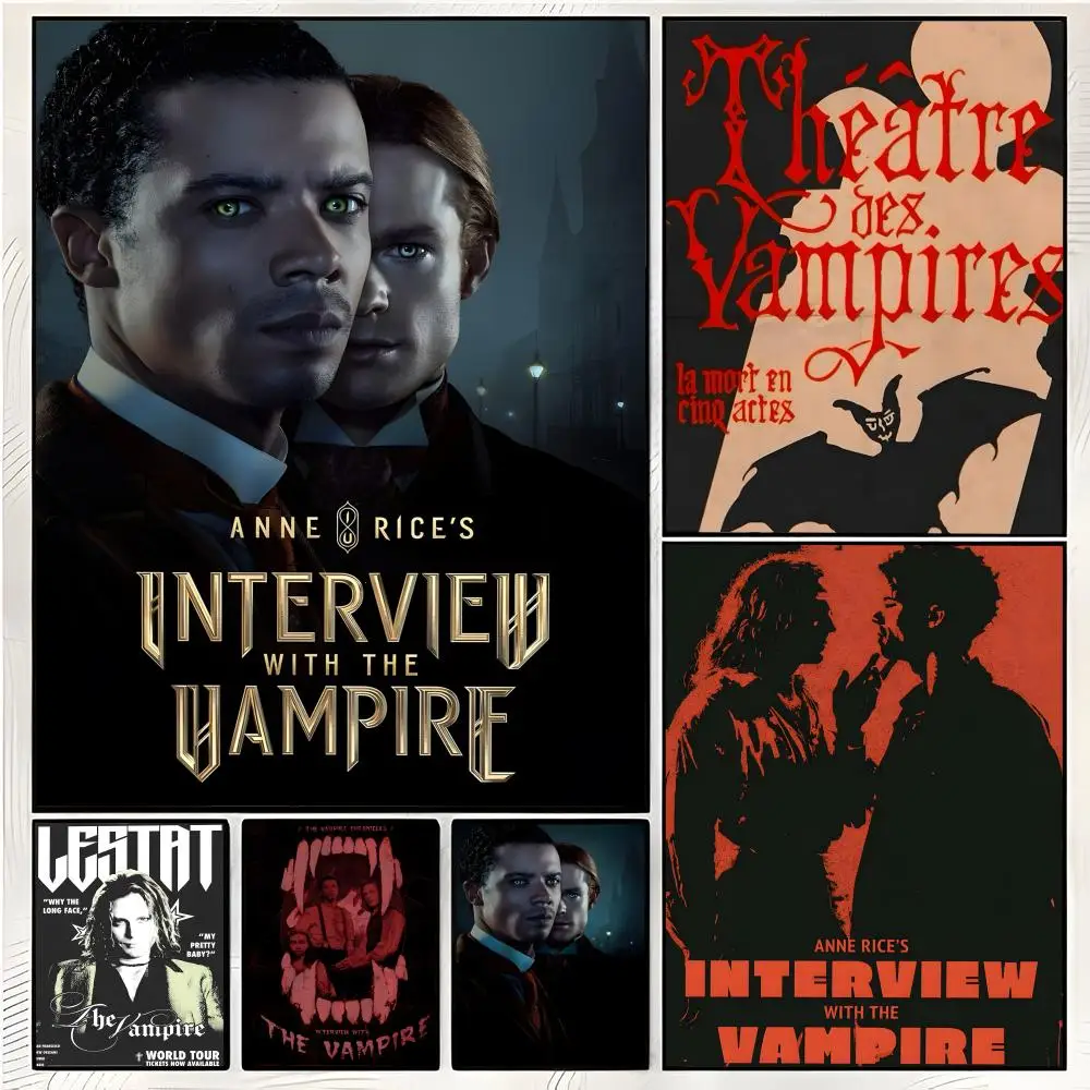 supernatural drama series I-Interview with the Vampire Poster Superior Home Space Pub Indoor Decorative Art & Home Decor