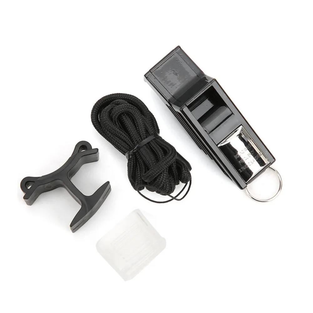 Durable High Pitch Sports Referee Whistle Loud Sound Emergency Lifesaving Whistle Camping Survival Whistle Camping Safety