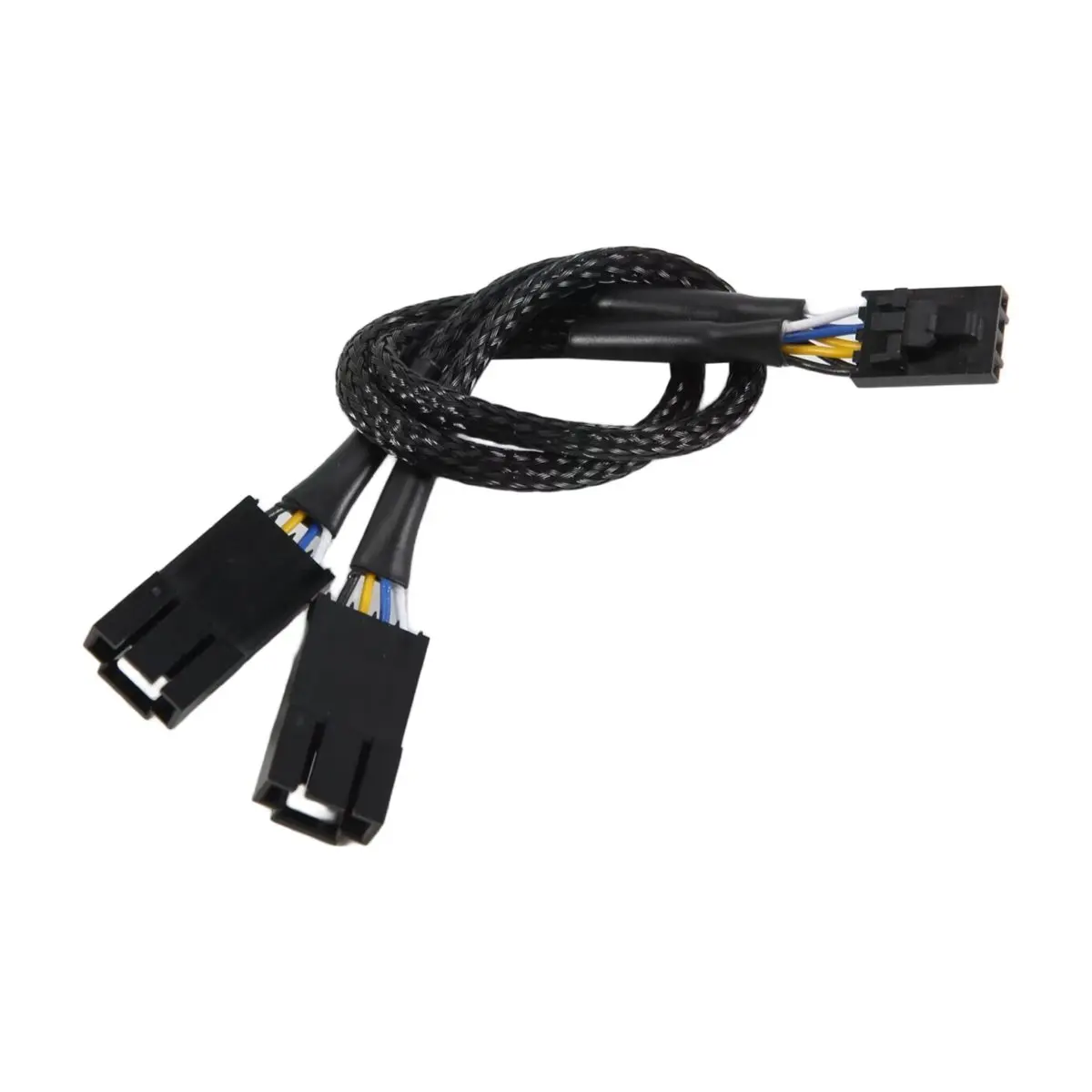 SCLS RGB Splitter for RGB HUB, Lighting Node Core and ICUE Commander CORE XT 4 Pin Male to Female Fan Extension Cable