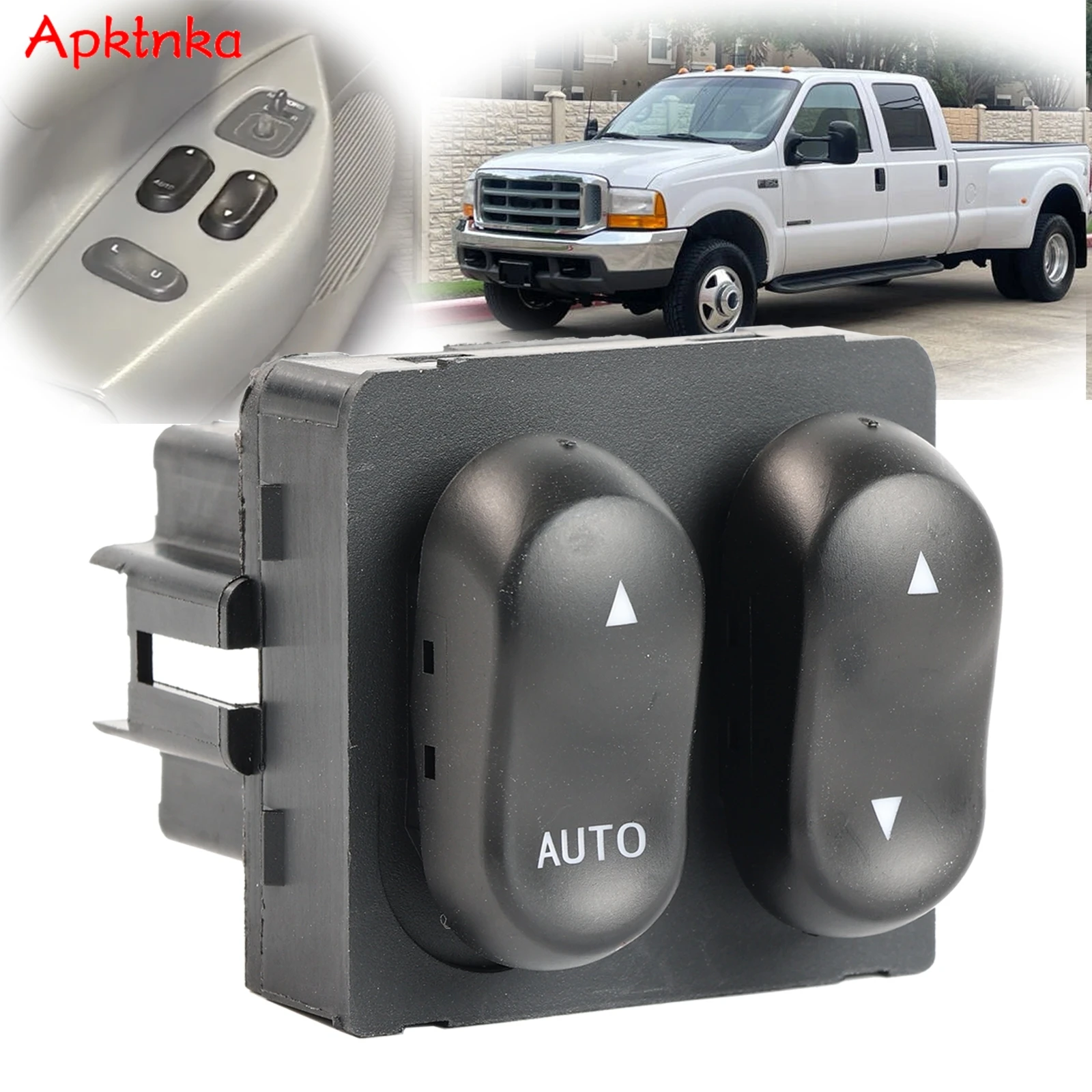 XL3Z-14529-AA Car Front Left Power Window Master Lifter Control Switch Button For Ford Lobo F150 F250 F350 1999 2000 2001 2002