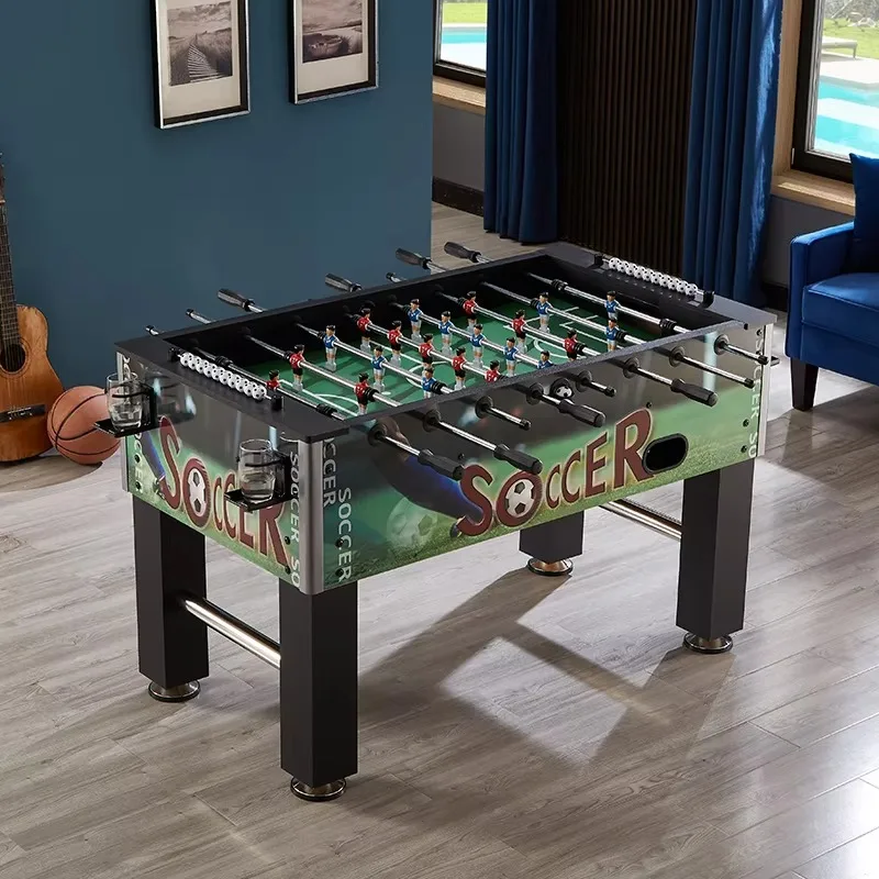 【Best-selling】Hot Selling Heavy  Colorful Printings 5FT Adult Soccer Table Baby Foot Foosball Games Table