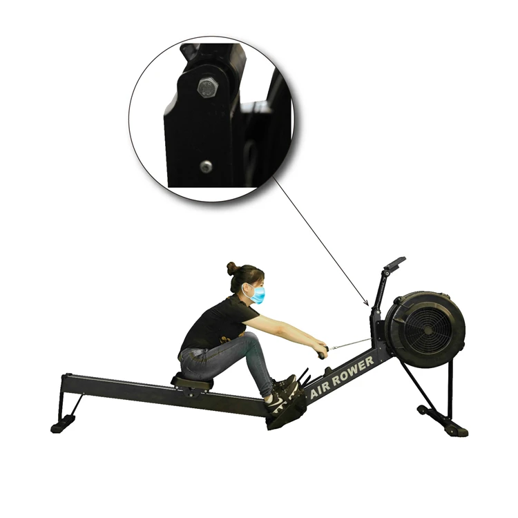 Delivery from France warehouse High Intensity 2 commercial Fitness Equipment Club air concept Rowing Machine for gym