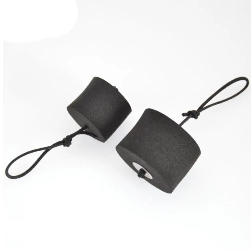 4pcs High Quality EVA Kayak Marine Boat Scupper Stopper with Cord Rope Bungs Black Drain Holes Plugs 2 Sizes Paddle Drip Rings