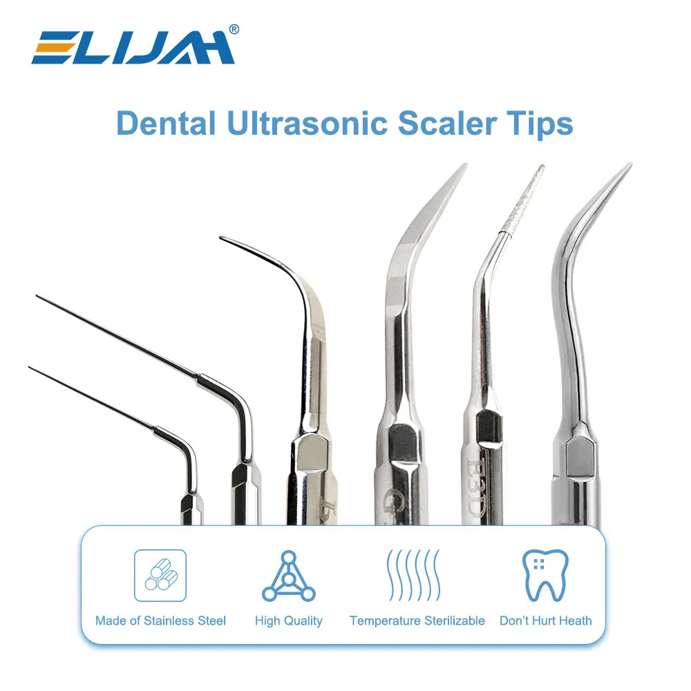 

1 шт., стоматологические ультразвуковые насадки для удаления скалера, Denspay, Periodontics, эндодонтические насадки для скалера, пригодные для EMS Woodpecker SATELEC DTE NSK