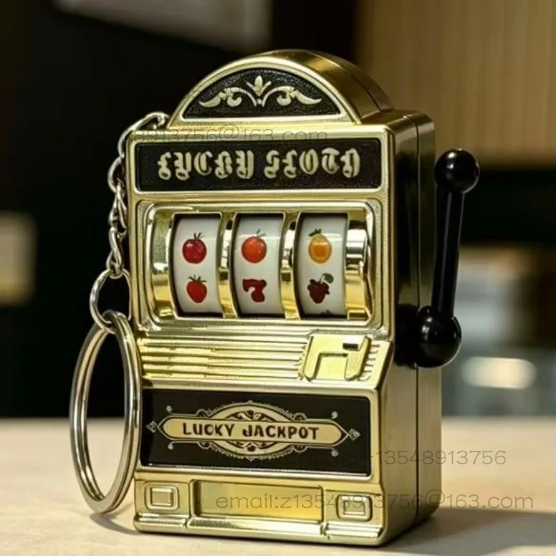 Mini fruit machine keychain pendant, spot fast delivery