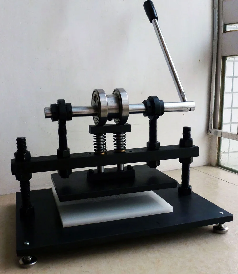 Leather Indentation / Cutting Machine, Manual Die Cutting Machine, Punching Leather Die Cutting Machine