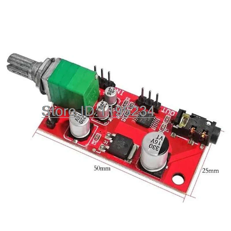 MAX4410 scheda amplificatore per cuffie auricolari in miniatura a doppio canale amplificatore preamplificatore di potenza Moudle sostituire NE5532