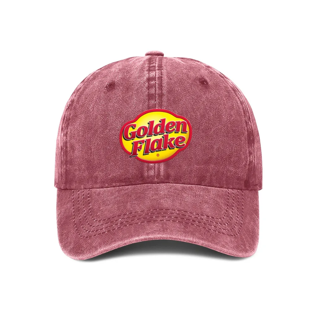 Golden Flake Fashion Baseball Cap Outdoor Caps Sunscreen Hat Hip Hop Tide Snapback Hats Adjustable Cowboy