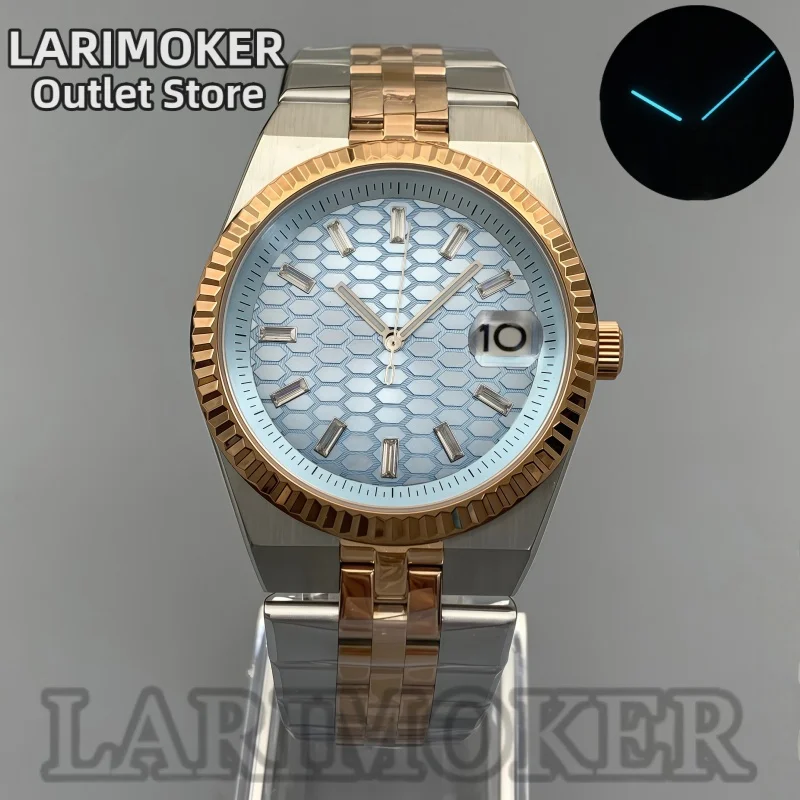 

LARIMOKER 36mm 40mm Men's Sports Watch Automatic Mechanical Watch NH35 PT5000 Movement Sapphire Crystal Steel Strap Watch