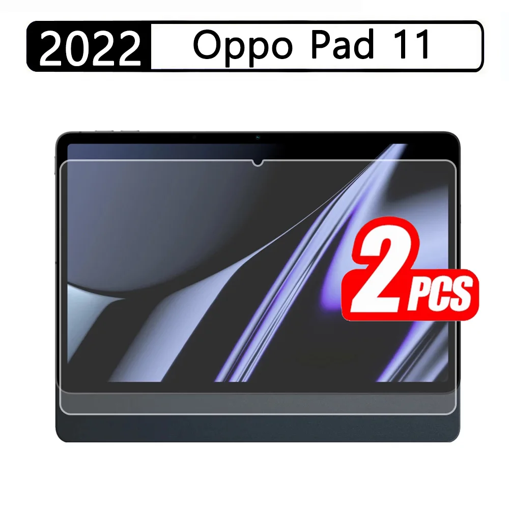 

2PCS Tempered Glass For Oppo Pad 11inch 2022 release Screen Protector Tablet Protective Film Cover Keep Clean