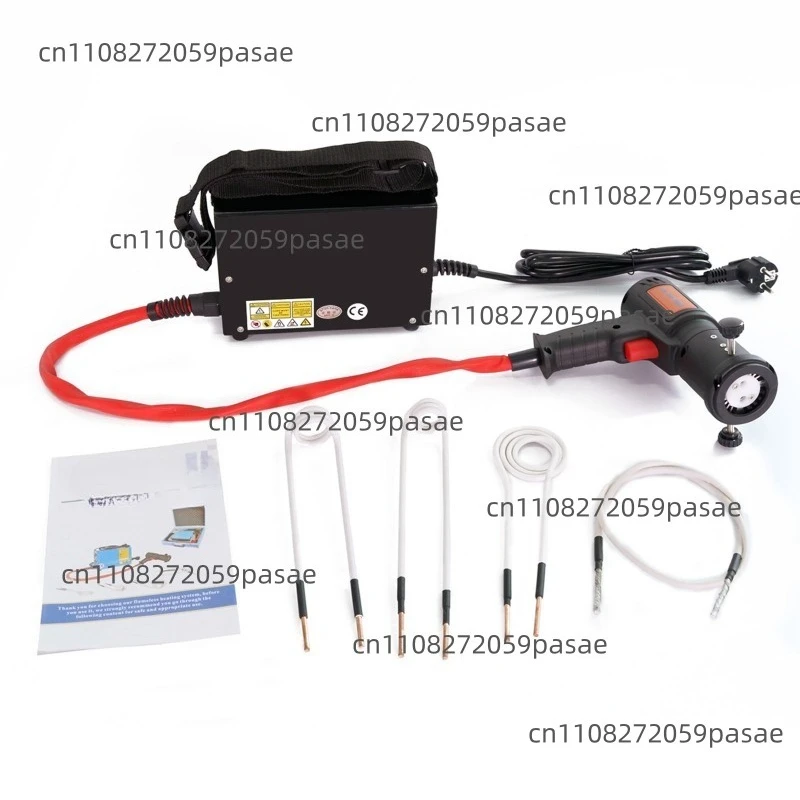 1500W Handheld Induction Heater: Removing Rusted Nuts with A Split-Type Flame-Free Heater