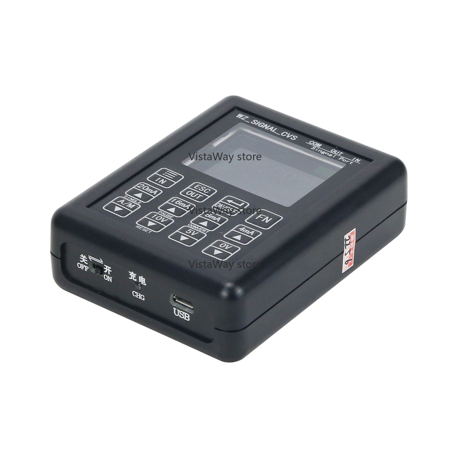 4-20mA Current Voltage Transmitter Calibrator Signal Generator with Input Output Conversion