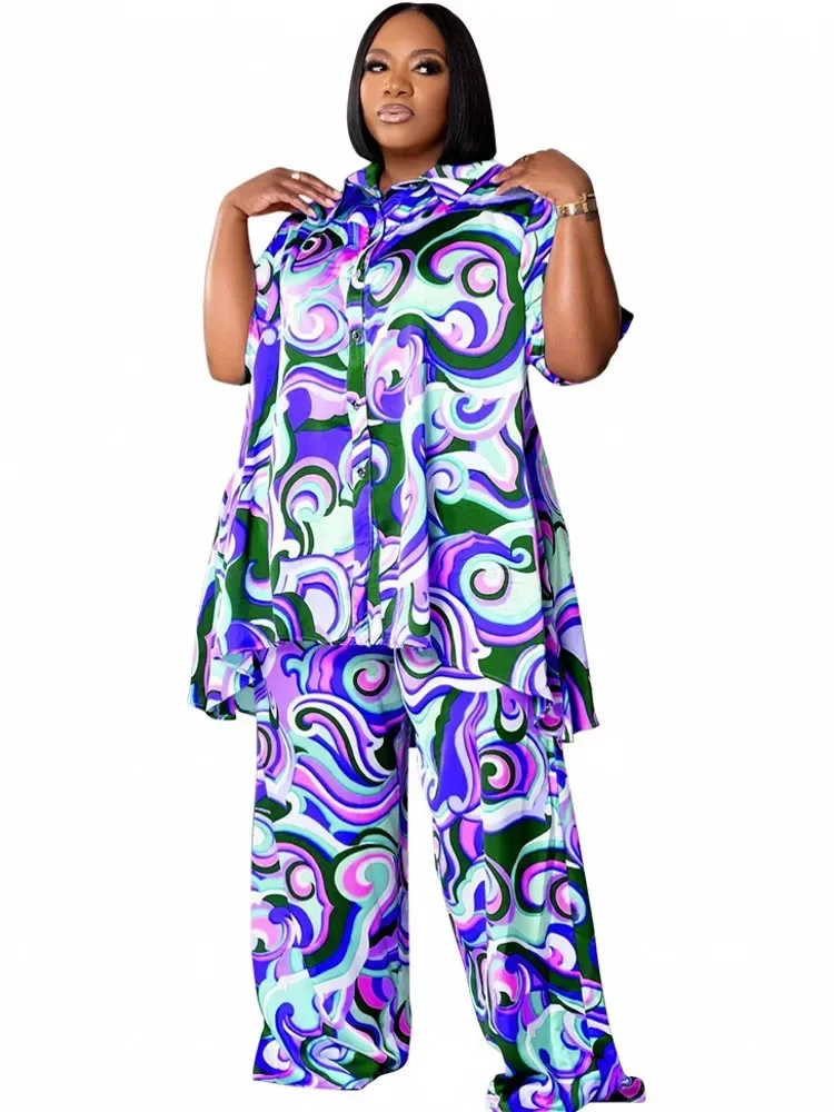 Комплект из 2-х предметов Африканская одежда Дашики в африканском стиле Новый Дашики Модный костюм Топ и брюки Костюмы Брюки Ropa Dama Вечеринка для женщин