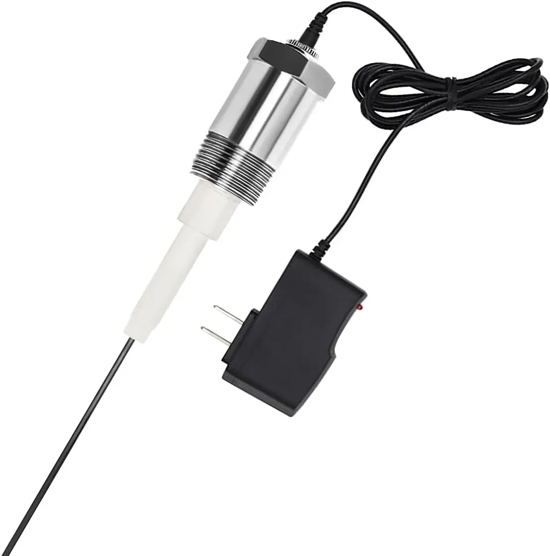 

Powered Anode Rod for Water Heater Gallon Tank, Electrical Anode Rod, Eliminates Rotten Egg (60-120 gallon tank)