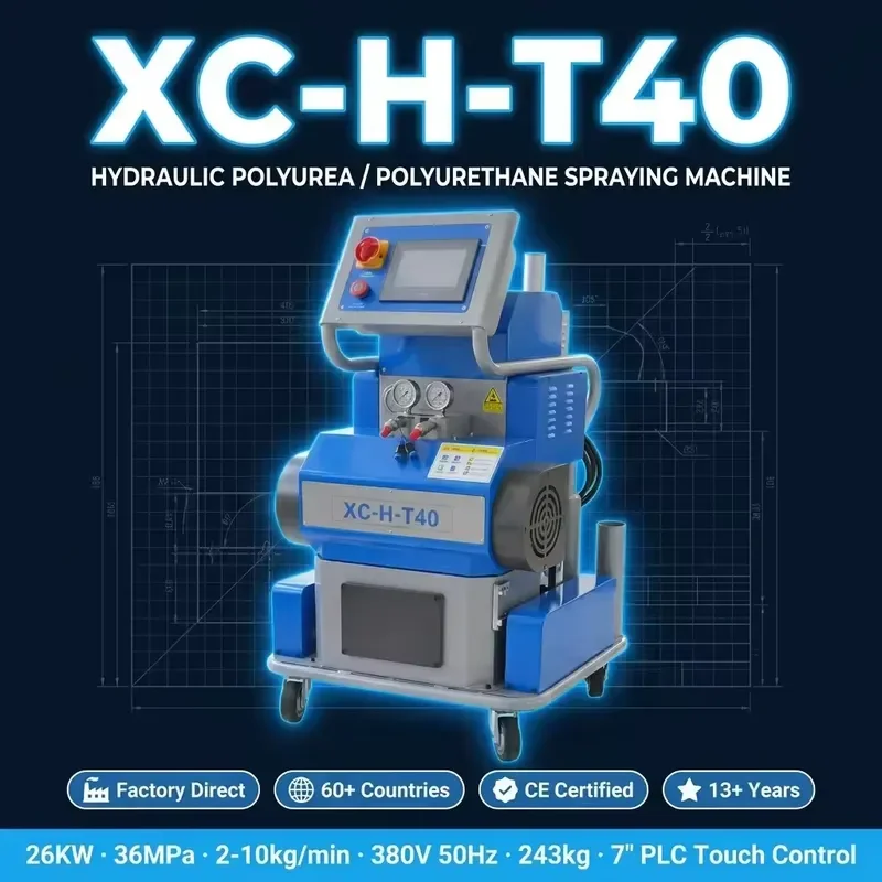 Wholesale High Pressure Polyurethane Foam Spraying Machine Cold Storage Insulation Equipment With Hydraulic Pump Spray