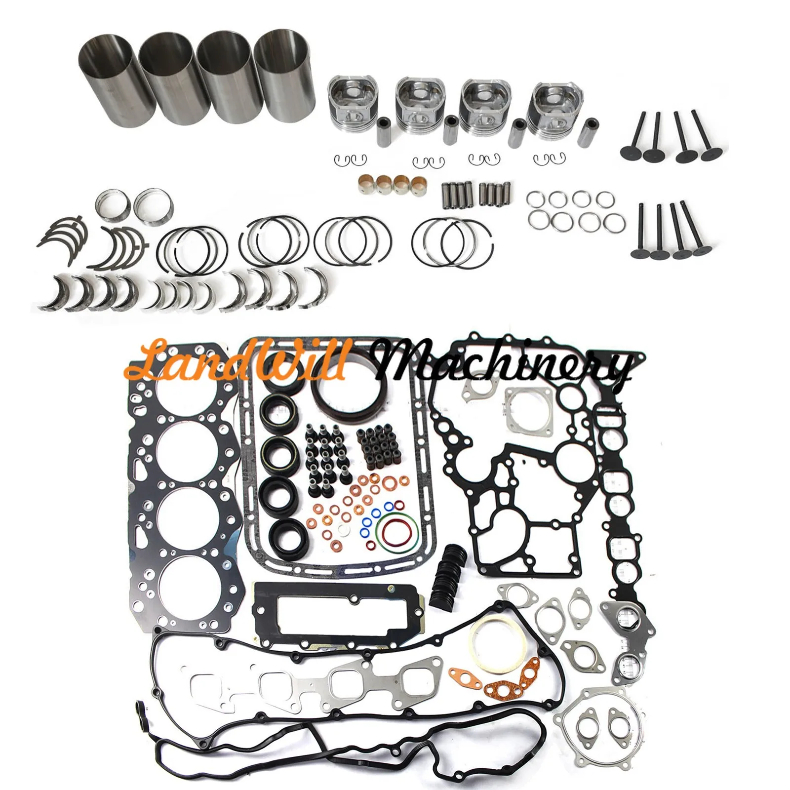 Overhaul Rebuild Kit Connecting Rod + Crankshaft Fits For Isuzu 4JJ1 Engine