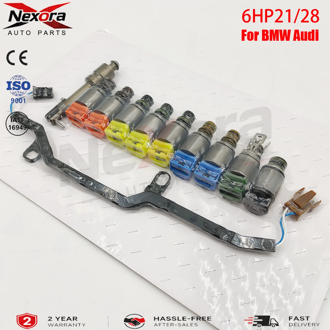 Complete 6-Speed ZF6HP21 ZF6HP28 Transmission Solenoid Valve Wiring Harness Kit 1068298047 For BMW Audi Jaguar 6HP21 6HP28 Auto