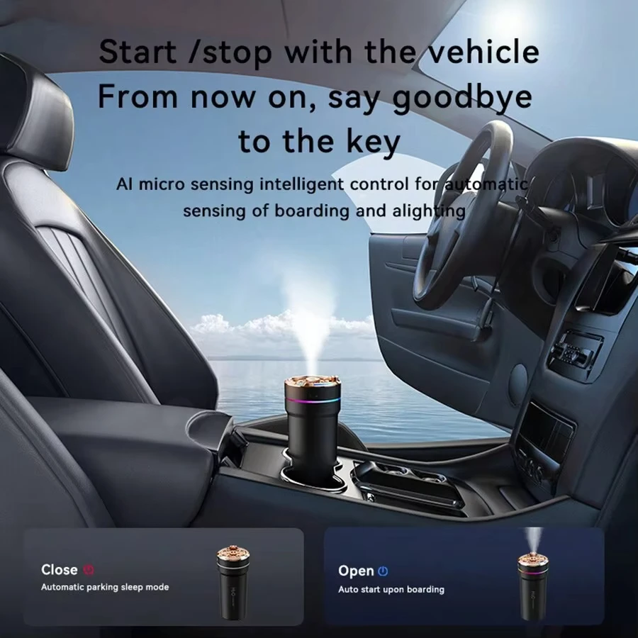 جديد السماء المرصعة بالنجوم الهواء المرطب زيت عطري الناشر مع الإسقاط قابلة للشحن 7 ألوان ضوء مناسبة لغرفة نوم السيارة