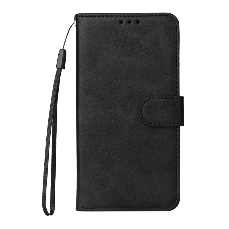 KL-MC005 Solid Color Lanyard Leather Case For iPhone 16e 16 15 14 Plus 13 Pro Max 12 Mini SE4 Card Slot Wallet Phone Flip Cover