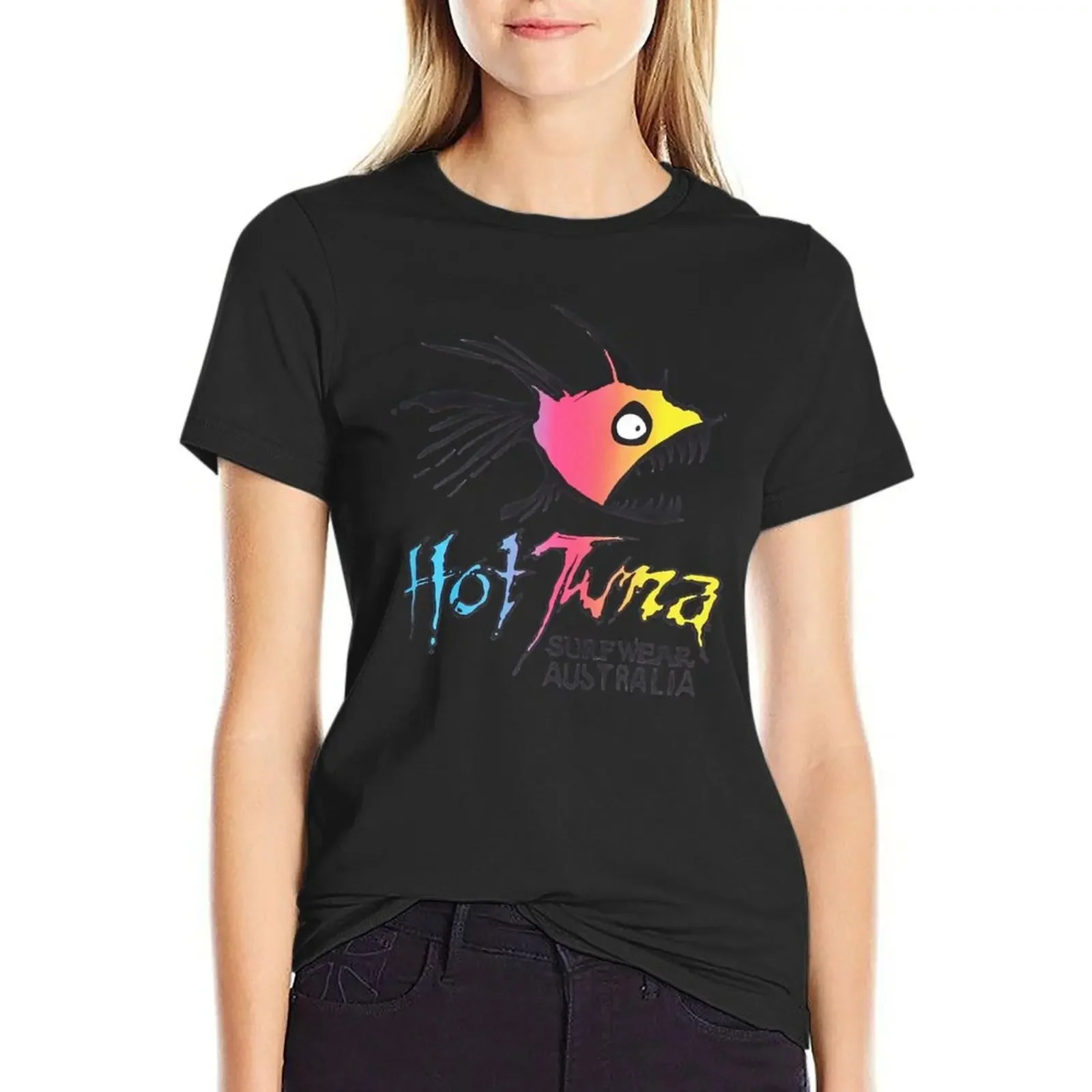 

Hot 2017 Tuna Cancan1 T-Shirt funnys hippie clothes tops Women's t-shirt