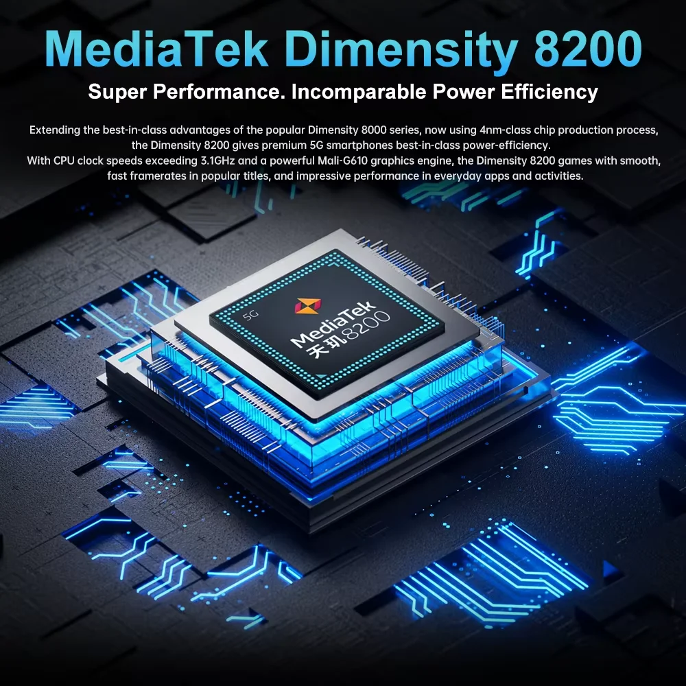 Unihertz Tank 3 8849 Projetor Smartphone Android 14 5G Phone, 32GB 512GB, Câmera 200MP, Dimensidade 8200, IP68, Bluetooth 5.3