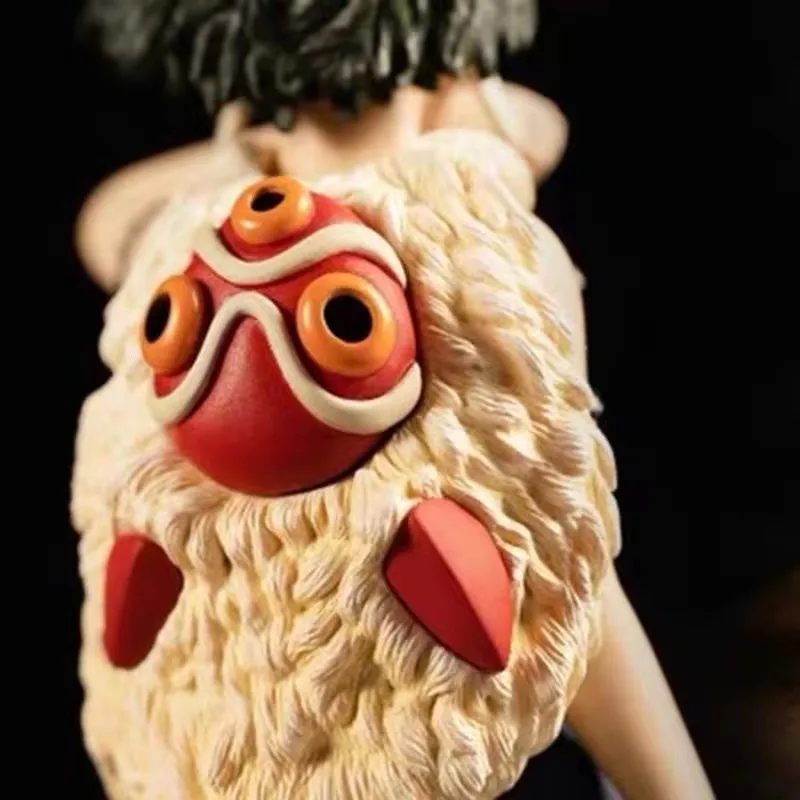 19Cm Prinses Mononoke Anime Figuren Prinses Mononoke San Actiefiguur Schattig Meisje Pvc Standbeeld Model Pop Verzamelbare Speelgoedgeschenken