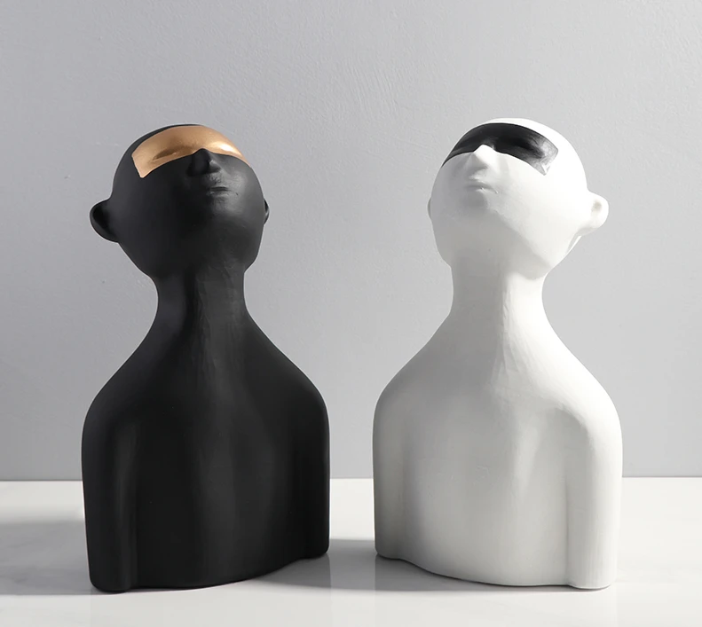 

Simple modern abstract figure sculpture decoration room living room bedroom creative home decoration