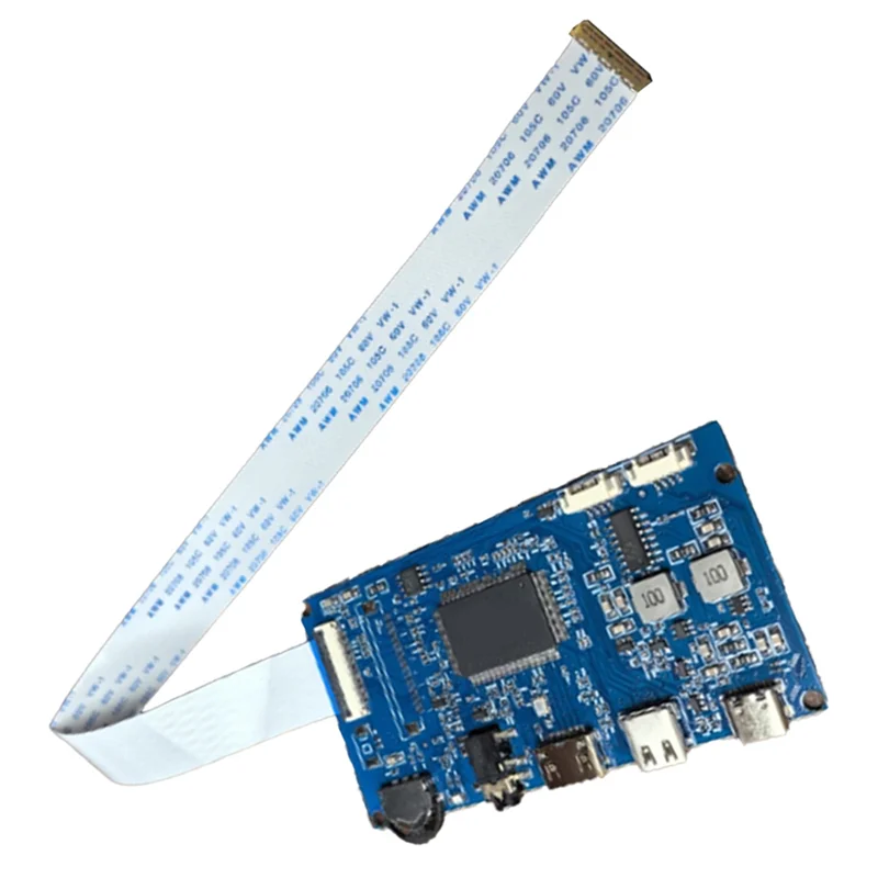 AC57-Mini -Compatible To EDP 30Pin IPS Screen LCD Driver Controller Board Monitor Laptop TYPE-C 1920X1080