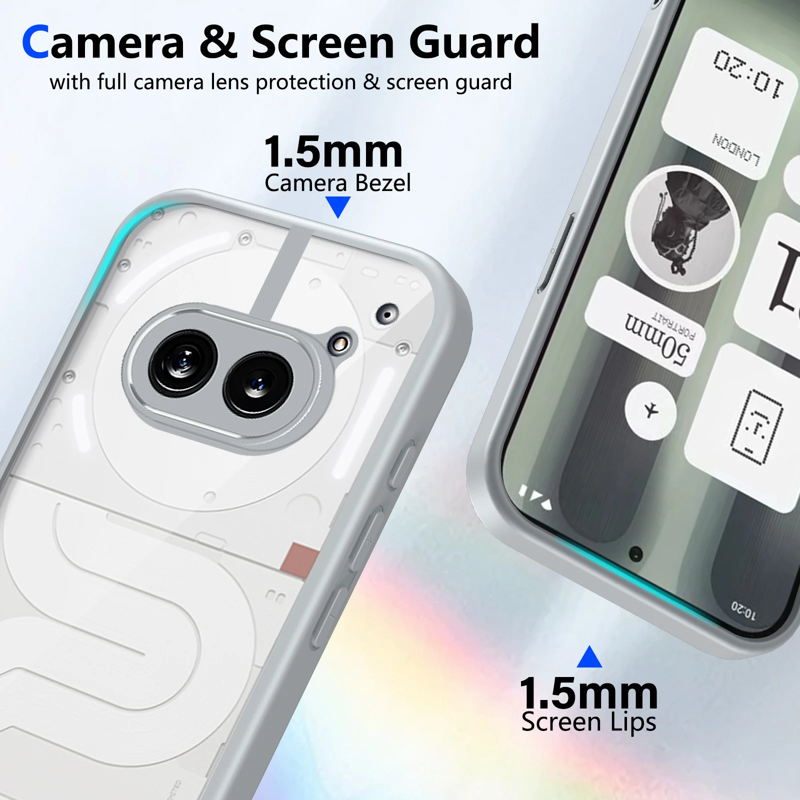 لا شيء الهاتف 2A زائد A142P حالة وسادة هوائية للصدمات السيليكون الوفير واضح ماتي الغطاء الخلفي غطاء واقٍ مزخرف لهاتف آيفون ل لا شيء Phone2A A142 #4