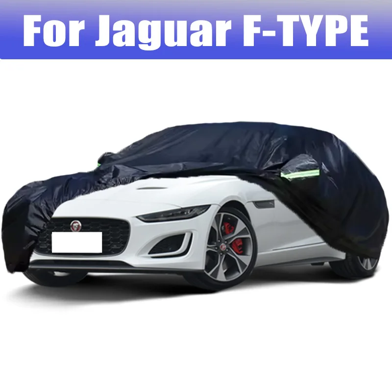 

For Jaguar F-TYPE Outdoor Protection Full Car Cover Snow Covers Rainwater Sunshine Dustproof Scratches Car Accessories
