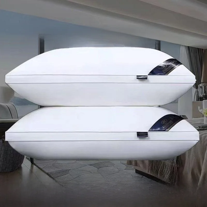 

High Pillow 48x74 Non-Sagging Star Hotel Special Pillow Core Pair for Homestay Home Bedroom Rectangular ape Universal Person