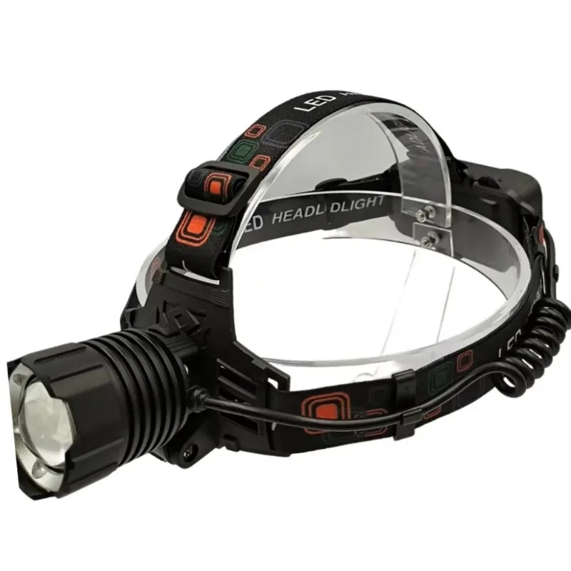 Waterproof Rechargeable Headlights Light Emitting Diode USB Headlights for Hunting Camping Fishing Headlights