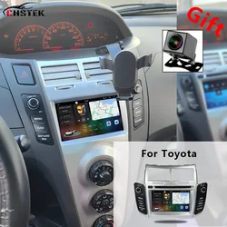 CHSTEK Android 13 Multimedia Player For Toyota Yaris XP90 Vitz Platz 2005-2012 Car Radio Carplay Navigation WIFI 4G BT Head Unit