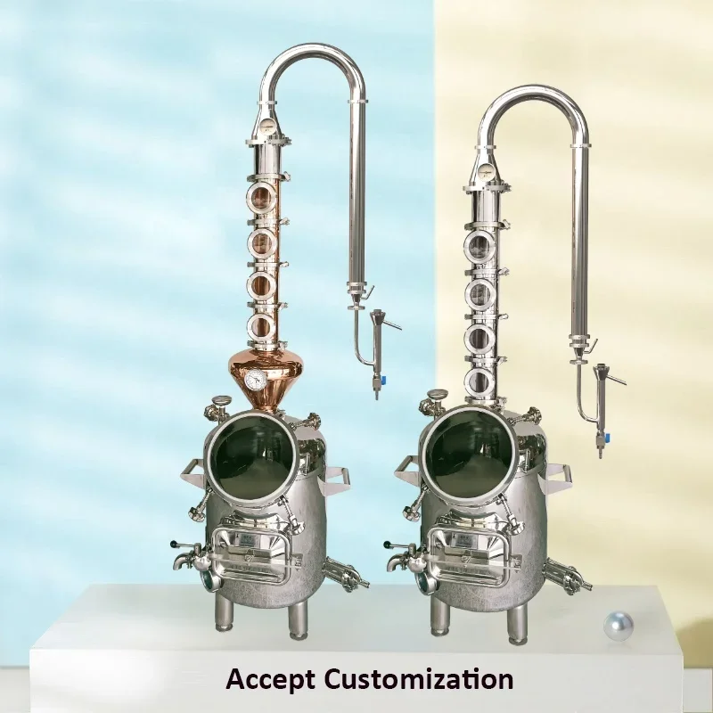 100L المقطر الكحول الجن المقطر النحاس ويسكي لا يزال