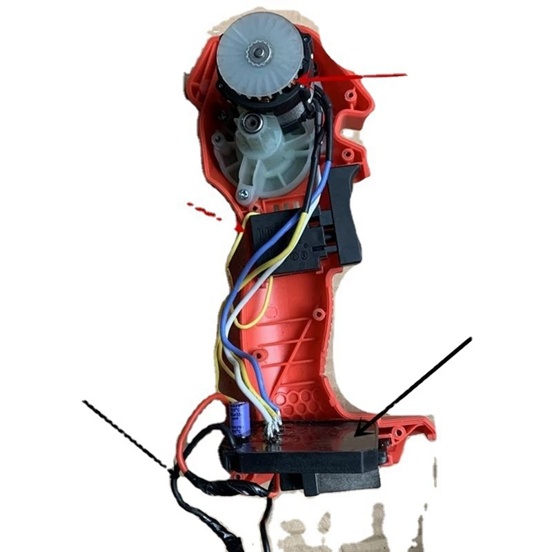 Serra elétrica sem fio, Atualização Brushless Motor substituição para Chain Saw, Single Handed Saw, Fino Acabamento