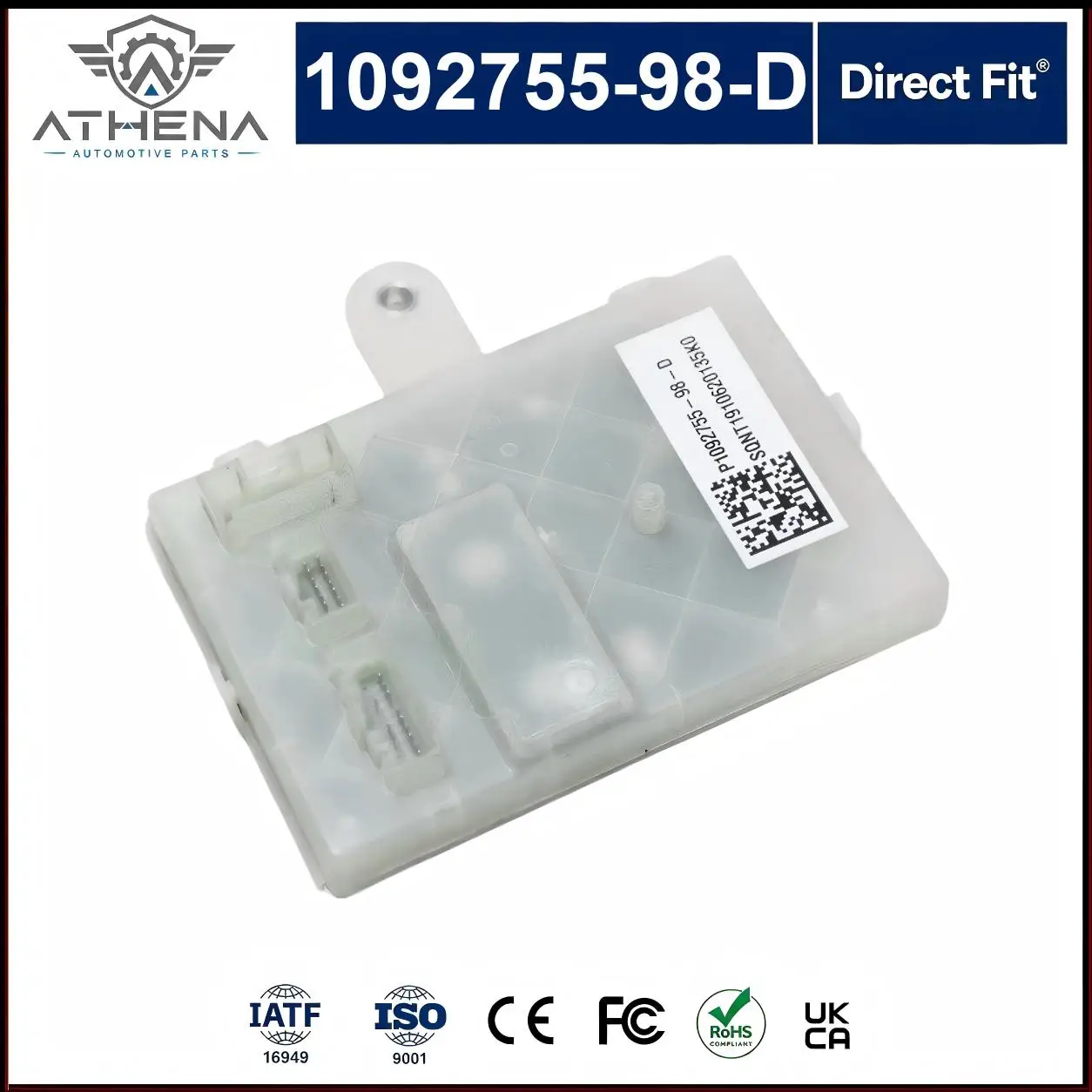 1092755-98-D Gen 3 Charge Port ECU Computer No Charging Error Replacement For Tesla Model 3 US 2017-2020 RWD AWD